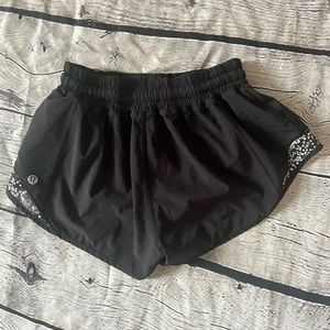 Black Lululemon Shorts size 4